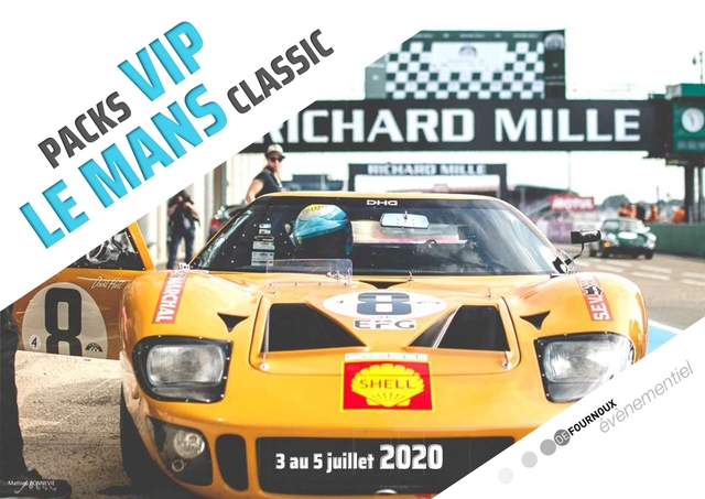 Le mans classic 2020 ouverture des reservations