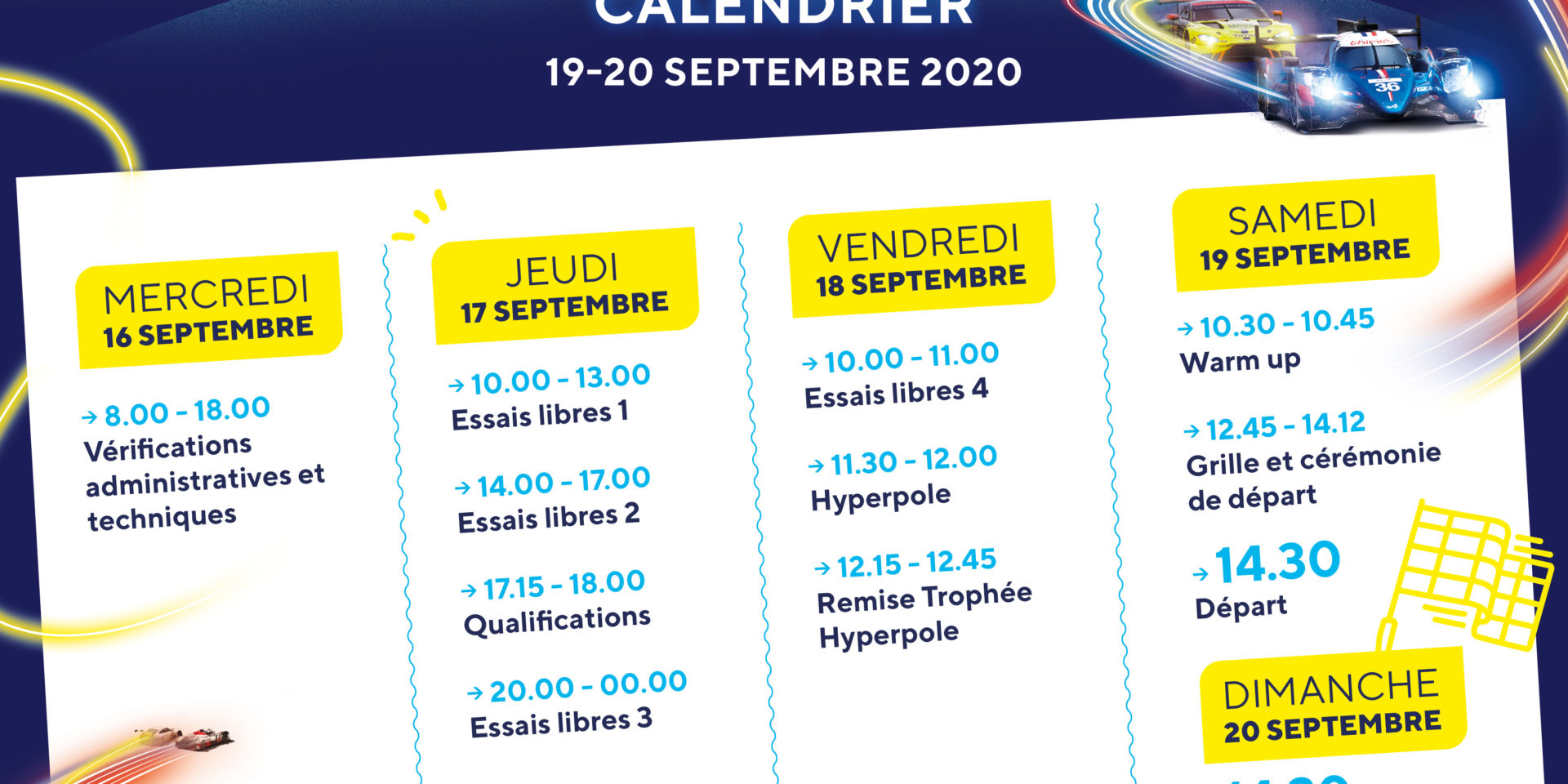 nouveau programme 24h du mans