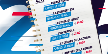 programme des 24h du Mans 2021