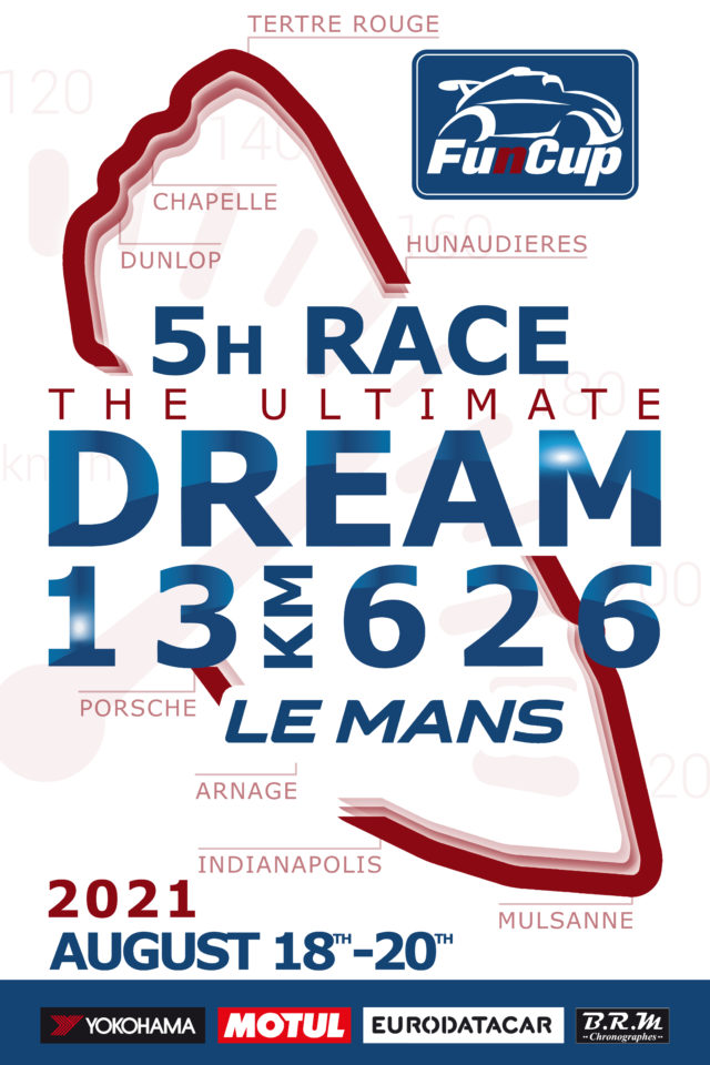 affiche fun cup 24h du mans