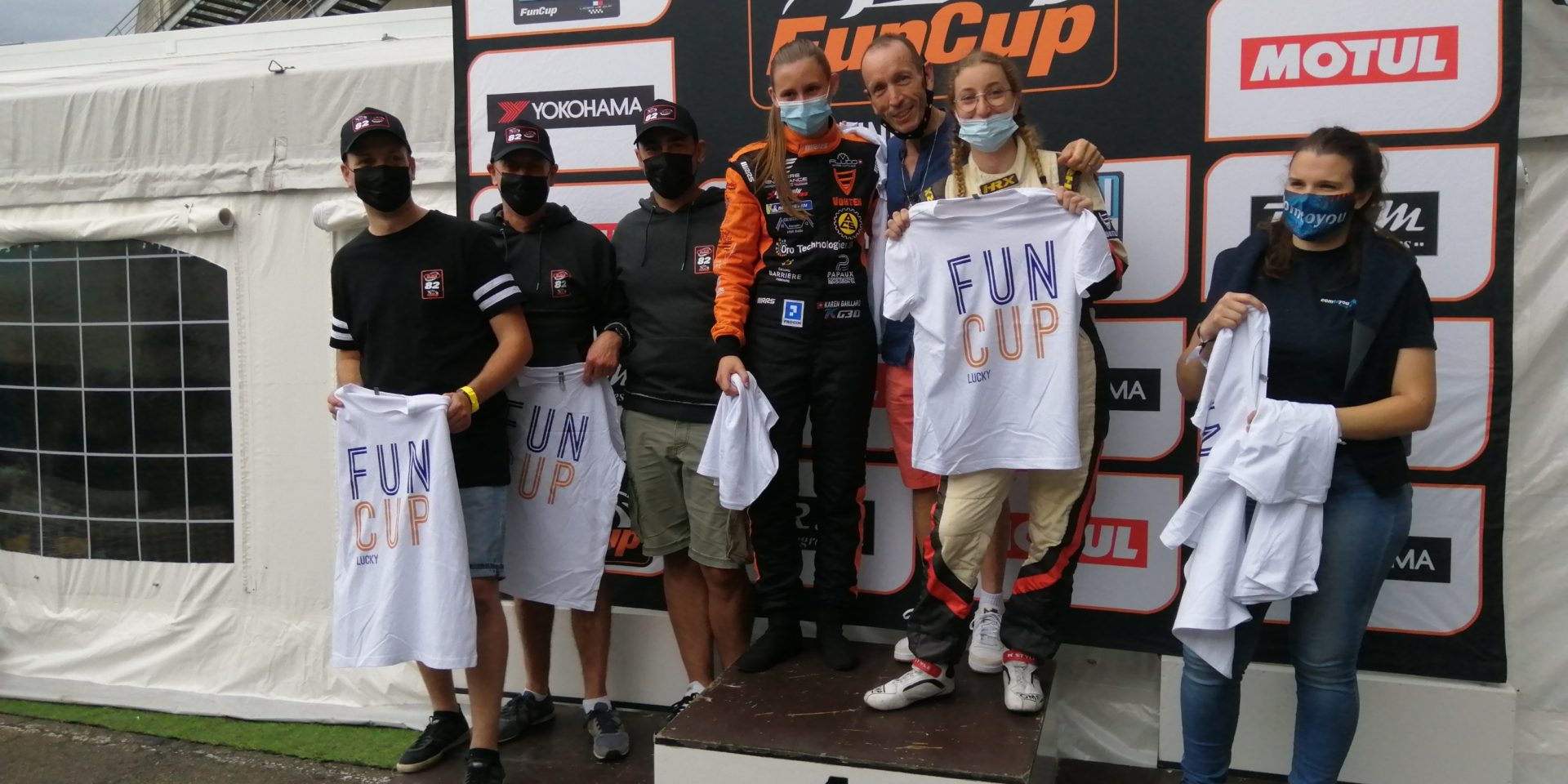 podium fun cup le mans