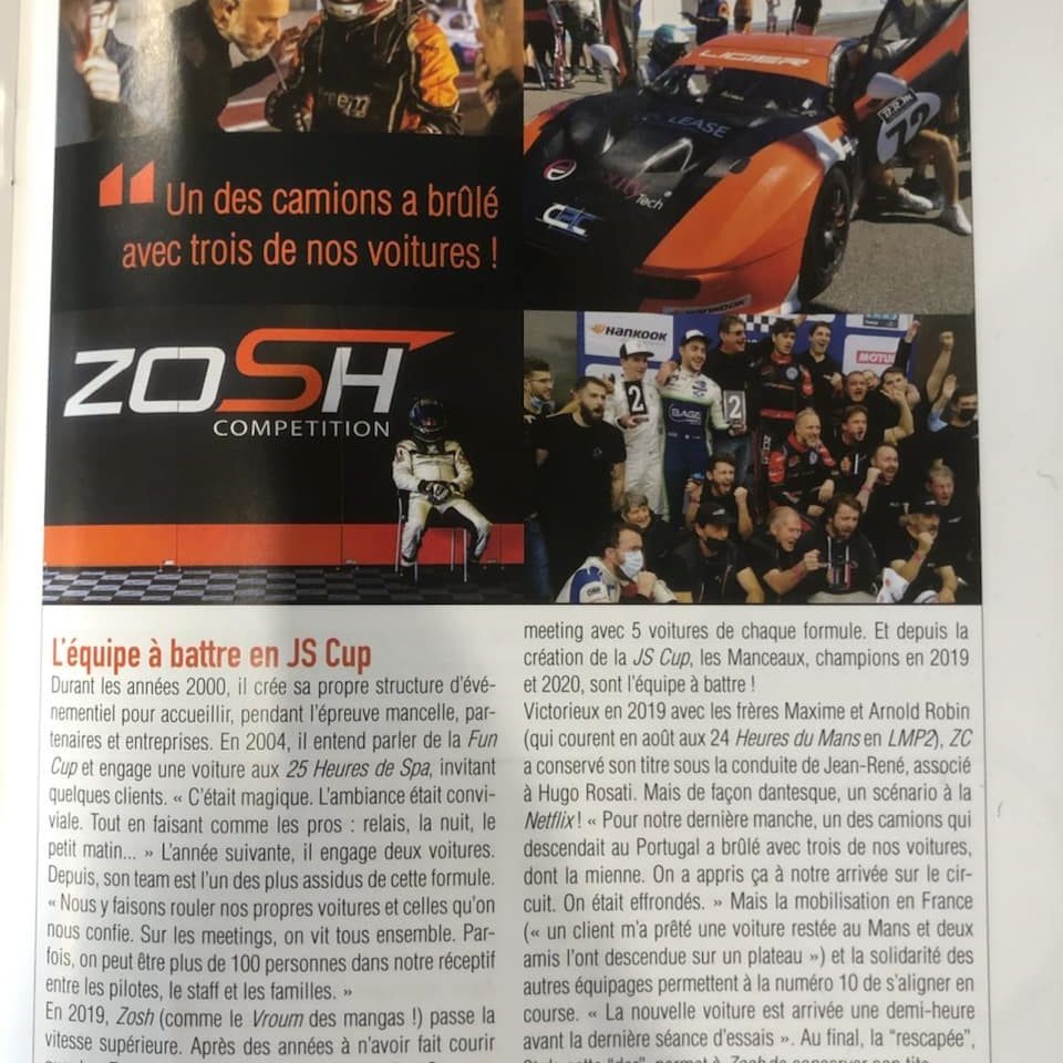 article zosh compétition happy sitiz