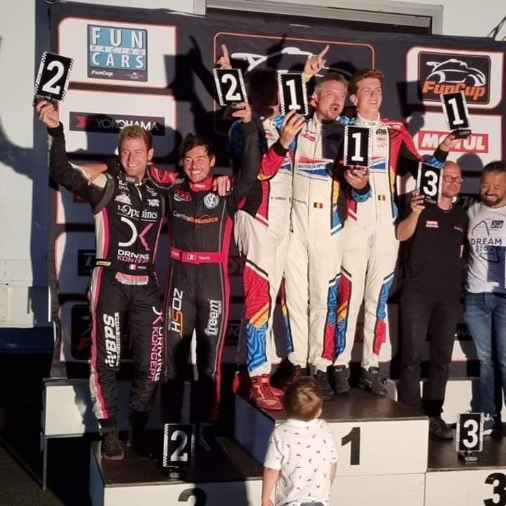 fun cup 24h du mans podium